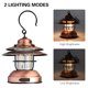 thumbnail image 3 of Mini Linterna de Camping Colgante USB Luz Exterior Resistente al Agua Lámpara de Jardín con 2 Modos de Iluminación para Decoración de Jardín Patio Árbol, 3 of 6