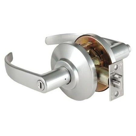 BEST 7KC30L14DS3626 Lever Lockset,Mechanical,Privacy,Grade 1