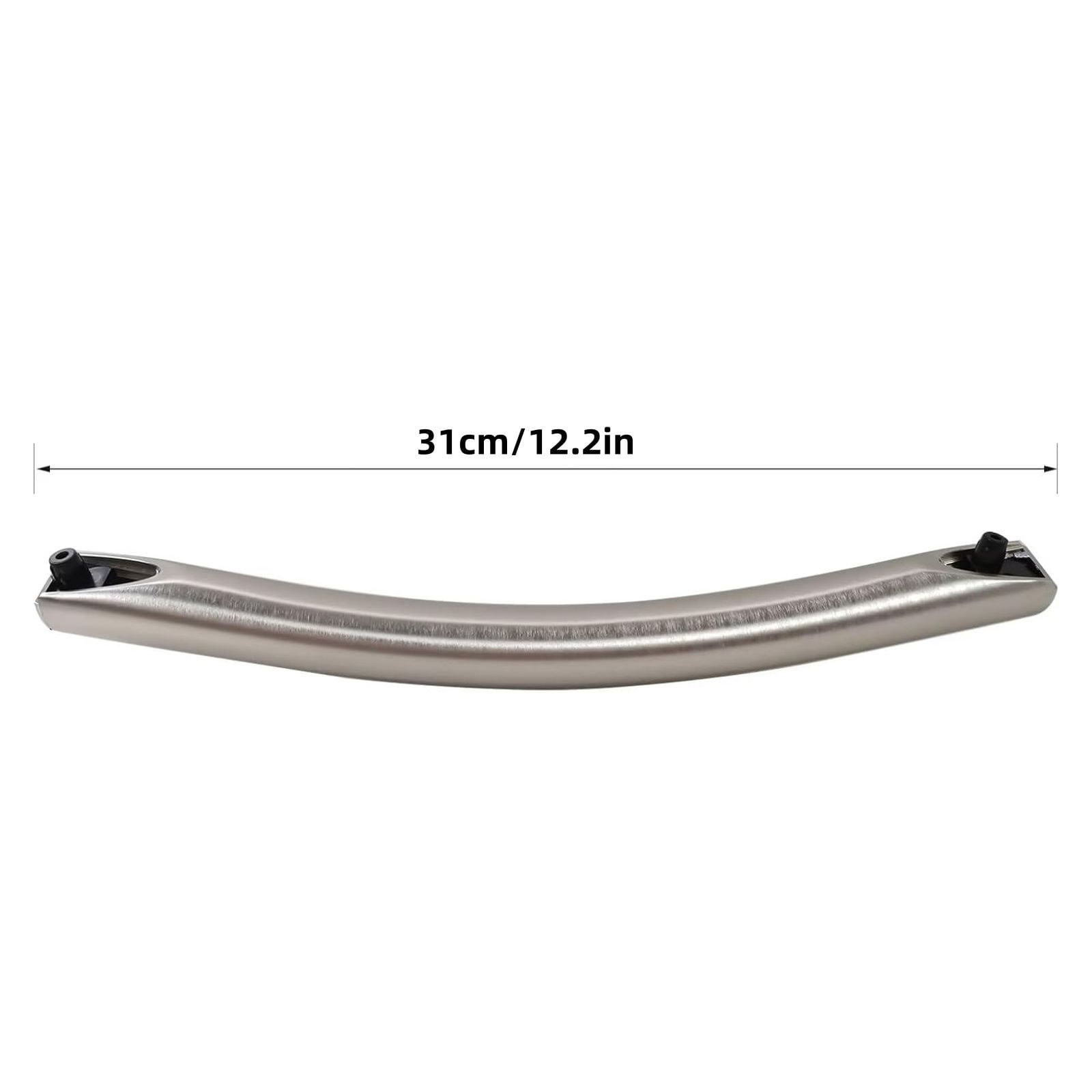 GUYUTING Microwave Part Door Handle Durable Steel Premium Finish Easy Installation 12.2 Inch DE94-02933A Fast Appliance Repair