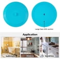 thumbnail image 6 of 2 Pack Tub Stopper, 6 inches Large Drain Stopper, Silicone Bathtub Stoppers Flat Bathtub Drain Cover Hair Stopper Suction Bathtub Plug for Kitchen and Laundry, 6 of 11