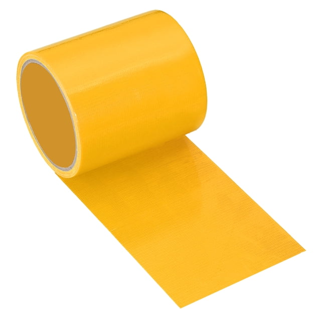 Uxcell Ruban Gaffer 4 Pouces x 11 Verges Imperméable Sans Résidu Jaune