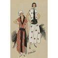 thumbnail image 2 of G-P. Joumard 11x14 Gold Ornate Wood Frame and Double Matted Museum Art Print Titled - Sunny Hour (1922), 2 of 4