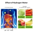 thumbnail image 3 of HAHDAXIA Hydrogen Water Bottle,Hydrogen Water Bottle Generator,Hydrogen Water Machine,H2 Life Hydrogen Water Bottle,Hydrogen Ionizer Water Bottle,Hydrogen Water Maker Bottle Glass (Sliver), 3 of 7