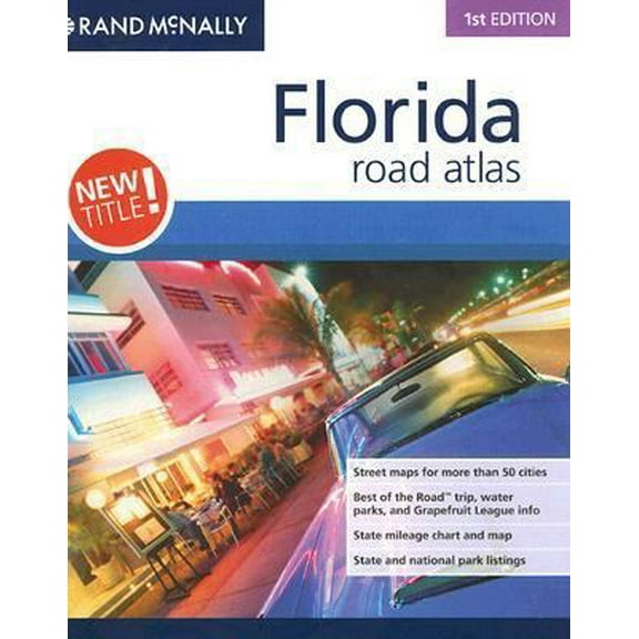 Pre-Owned Rand Mcnally 2007 Road Atlas Florida (Paperback) 0528859277 9780528859274