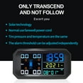 thumbnail image 3 of Yeacher Car Universal Solar Tire Pressure Monitoring System USB Rechargeable High Accuracy TPMS Tire-Pressure Measurement, 3 of 8