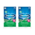 thumbnail image 1 of Palillos de hilo dental DenTek Fresh Clean Extra Tight Dientes 75x2, 1 of 8