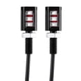 thumbnail image 2 of Pair Of License Plate Light,12V 3LED Universal Car Motorcycle License Number Plate Screw  Light Lamp, 2 of 8