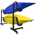 thumbnail image 6 of RaxGo Kayak Storage Rack Indoor Outdoor with Wheels - Heavy Duty Support, 6 of 6