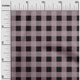thumbnail image 1 of oneOone Organic Cotton Voile Fabric Gingham Check Printed Craft Fabric BTY 42 Inch Wide, 1 of 4