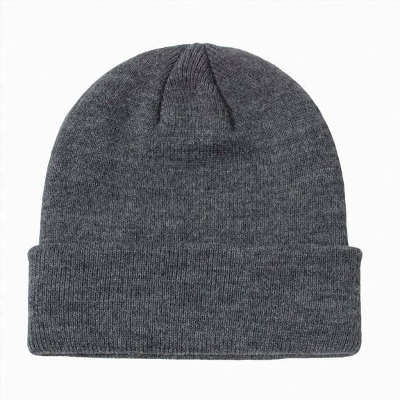 Splozh Kids Winter Hat Kids Toddler Winter Hat Kids Beanie Hats for Girls Boys Cute Warm Fleece Lined Knit Beanies Cap,Grey,0-2 Years