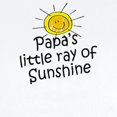 thumbnail image 2 of CafePress - Papa's Sunshine Infant Bodysuit - Baby Light Bodysuit, Size Newborn - 24 Months, 2 of 4
