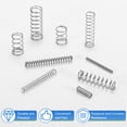 thumbnail image 4 of 10Pack Compression Spring, 304 Stainless Steel 5mm OD 0.8mm Wire 35mm Length Mechanical Spring for Shop Home Repair Project, Silver Tone, 4 of 5