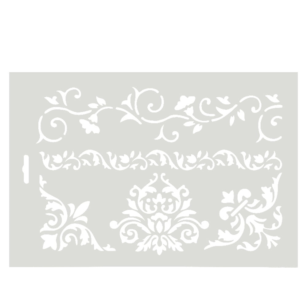 Toyfunny Soft Plastic Reusable Template Stencil Spray Paint Mold Wall