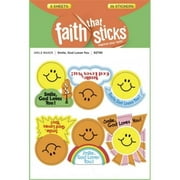 Sticker-Smile God Loves You (6 Sheets) (Faith That Sticks)