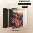 thumbnail image 4 of 12x8 Inches Framed Flowers Wall Art Wildflower Botanical Nature Pictures Garden Landscape Print Artwork with Gold Frame for Study,Crystal Porcelain Painting Wall Decor, 4 of 8