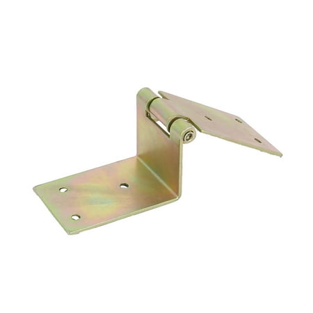 - Wood Box Toolbox Door Yellow Zinc Plated Right Angle Hinge