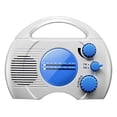 thumbnail image 1 of Radio de ducha colgante AM FM Etiger - Mini portátil inalámbrico impermeable para hogar, playa, bañera caliente, baño, exterior, 1 of 3