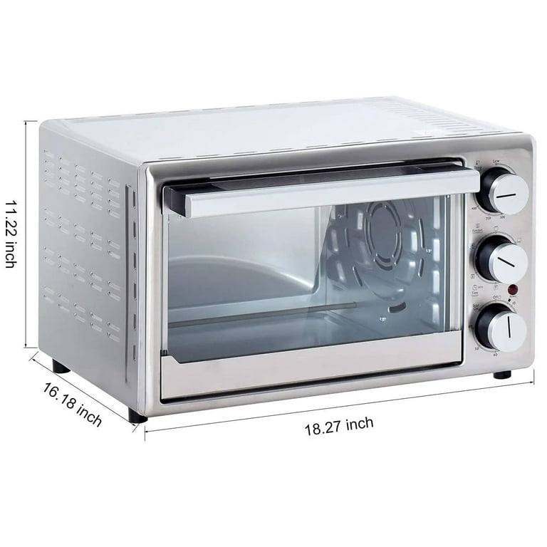 Air Fryer Toaster Oven, 12-In-1 Convection Oven Countertop, Stainless Steel  32QT 7445048739711