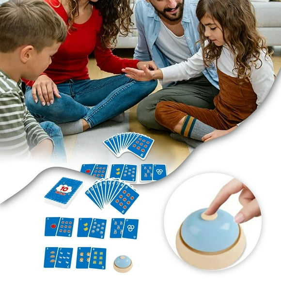 Card Game For Kids Math Learning Toys Children's Card Game Bootlegger Game Bugle Game Category 5 Game 3 up Game Beholder Game Blur Game Game Table for Pool Bullfrogs Game Games for Adults And Families