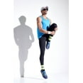 thumbnail image 5 of Expert Brand USA-Made Men's DriMax™ Workout Athletic T-Shirt, Safety Blue, S, 5 of 6
