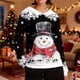 thumbnail image 2 of WILLBEST Sudadera con Capucha de Estilo Acogedor, Manga Larga, Estilo Informal, Cálida, Suave, de Corte Holgado, con Estampado Navideño Ideal para Mujer Chica​​, 2 of 5