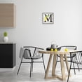 thumbnail image 4 of Stupell Industries Rustic Lodge Lemon & Bee M Letter Gray Framed Giclee Art, 12 x 12, by Creatif Belle, 4 of 8