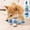Blue, variant on Tuscom Wine Bottle Plush Dog Toy with Squeaker, Durable Chew Resistant Plush Pet Toy, Interactive Dog Chew Toys for Boredom Relief and Dental Health, Fun Wine Bottle Shaped Dog Toys