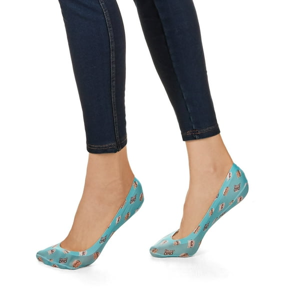 MeMoi Studious Cats Fine Edge Liner 3-Pack - Womens - Female, 9-11, Blue