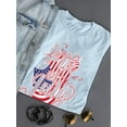 thumbnail image 3 of 4Th Of July Flag Spray T-Shirt Women -Image by Shutterstock, Female 3X-Large, 3 of 4