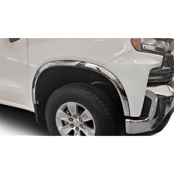 Putco 97125 Fender Trim Fits 19-20 Silverado 1500 Fits select: 2019-2021 CHEVROLET SILVERADO, 2022 CHEVROLET SILVERADO LTD