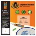thumbnail image 4 of Gorilla Ultra Control Super Glue Gel-.53Oz, 4 of 5