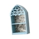 thumbnail image 3 of Porta perfumes de madera, organizador de barra de café de 2 niveles, para montar en la pared, para mostrador. Azul, 3 of 9