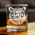 thumbnail image 2 of Bevvee Whiskey Rocks Glass 10.25 oz Tiger Face Gifts for Whiskey Enthusiasts Glassware & Drinkware, 2 of 4