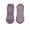 Purple, variant on 1 Pair Socks Unisex Trampoline Socks Anti-skid Silicone Grip Bottom Solid Color Shock-absorbing High Elasticity Sweat Absorption Adult Home Dotted Sole