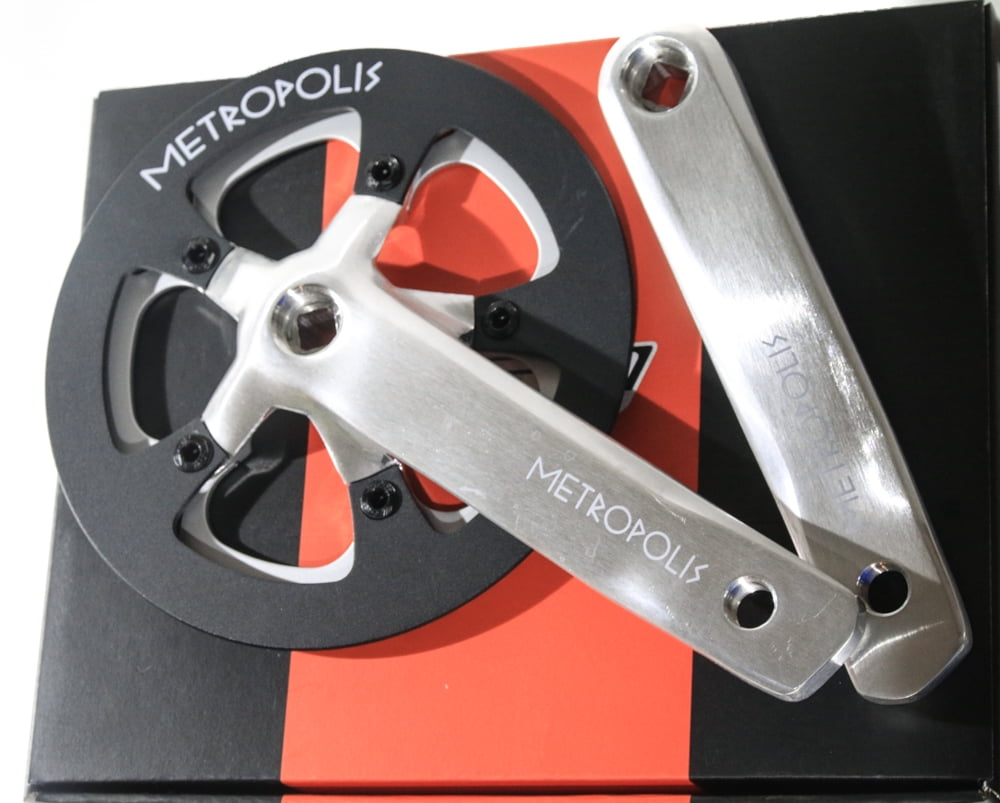 Fsa Metropolis Square Taper Single Speed Crankset 165mm 45t Bash Bike Crankset Walmart Com Walmart Com