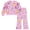 Lilac, variant on Hello Kitty Fleece Pullover Peplum Sweatshirt and Ribbed Flare Leggings Outfit Set Toddler to Big Kid
