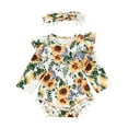 thumbnail image 1 of 2019 nueva ropa de otoño comercio exterior ropa para niños camiseta con estampado de girasol, 1 of 6
