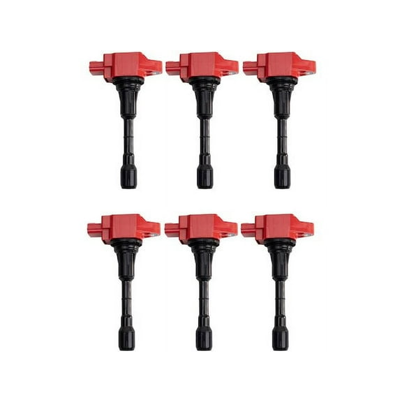 Ignition Coil Set 6 Piece - Compatible with 2007 - 2018 Nissan Altima 3.5L V6 2008 2009 2010 2011 2012 2013 2014 2015 2016 2017