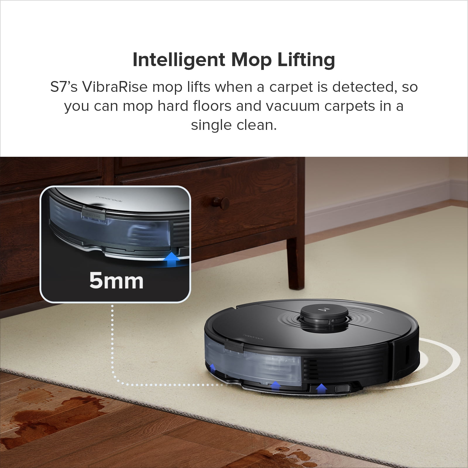 Plus App and Voice Control Robot Mop