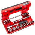 thumbnail image 1 of Juego de enchufes CRAFTSMAN V-SERIES Shallow Drive de 3/8 pulgadas, 18 piezas, 1 of 8