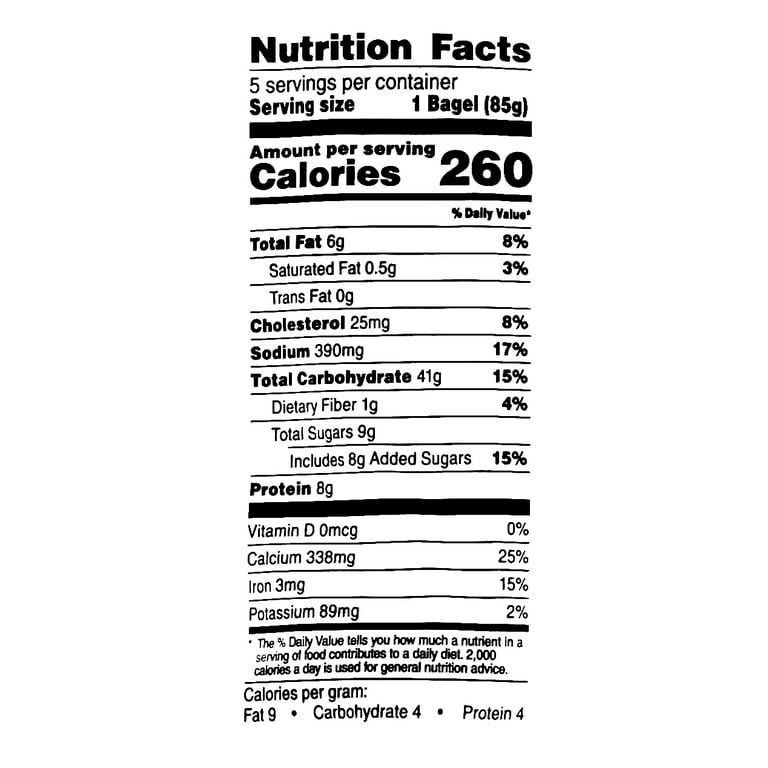 Sam's Choice Pre-Sliced Sweet Hawaiian Bagel, 15 oz, 5 Count