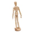 thumbnail image 3 of Artists Manikin, Non Corroding Jointed Mannequin Poseable Polishing Treatment Anti Slip Base For Home Decoration, 3 of 8