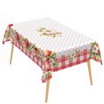 thumbnail image 6 of Duangreer Pink Apple Blossom Print Rectangle Tablecloth, Fall Washable Table Cover for Party Family Picnic Decors, 60 x 102 Inch, 6 of 6