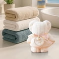 thumbnail image 1 of Bonitas toallas de baño con forma de oso. Regalos., 1 of 6