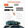 thumbnail image 3 of VEVOR Patins de Toit pour Barre Transversale Capacité de Charge 176lbs pour Kayak Canot Planche de Surf, 3 of 9