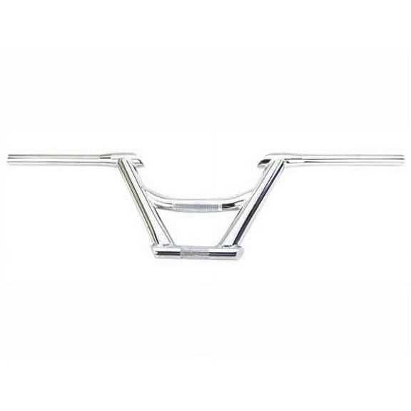 169 Free Style Handlebar 22.2mm Chrome. Bike handle bar, bicycle handle bar, handlebar, bmx handle bar, track, fixie
