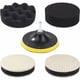 thumbnail image 1 of Kit de esponja para pulir automóviles, almohadillas para pulir con adaptador de taladro, 125 mm/5 pulgadas, disco de pulido, almohadillas para pulir compuestas para automóviles, pulido, 1 of 4