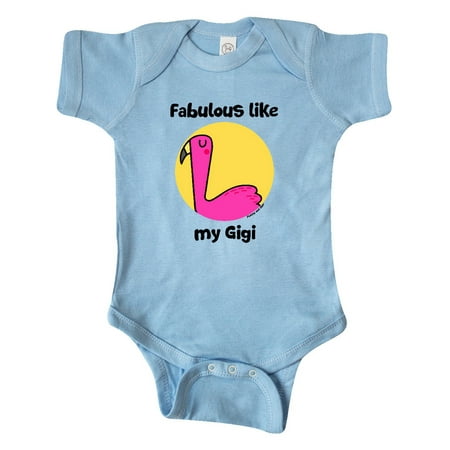 

Inktastic Fabulous like my Gigi Gift Baby Boy or Baby Girl Bodysuit