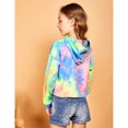 thumbnail image 2 of Vedolay Sweatshirts Girls Sweatshirts Fashion Collared Long Sleeve Pullover with Pockets,A 6-7 Years, 2 of 4