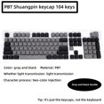 thumbnail image 6 of Baeitkot 104 Keys Cap Colorful-Backlit Gaming Keycap Replacement Mechanical Keyboard on Clearance, 6 of 6